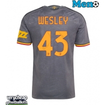 AS Roma Wesley Franca #43 Replica Third Shirt 2026-27 Short Sleeve